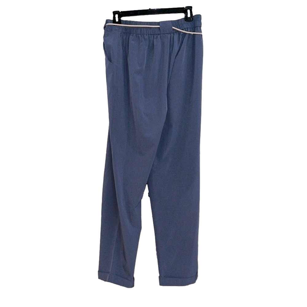 NY collection will blue drawstring jogger pants - Picture 3 of 10